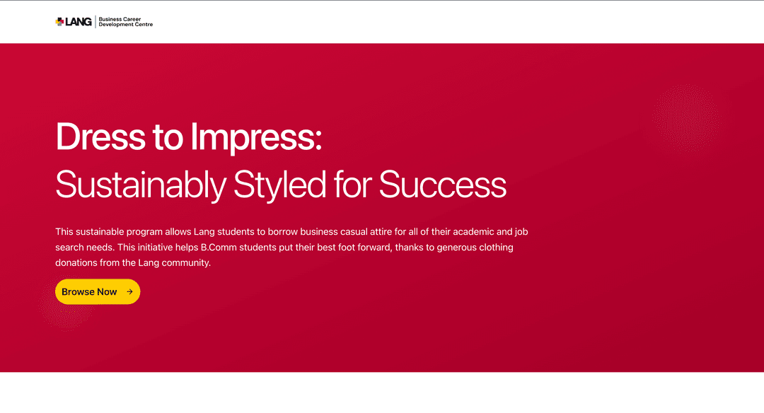 Dress To Impress - LANG